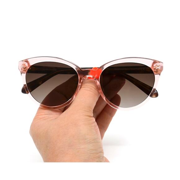 NEW KATE SPADE TAMARA/O/S 35J PINK BROWN GRADIENT AUTHENTIC SUNGLASSES - Picture 11 of 12
